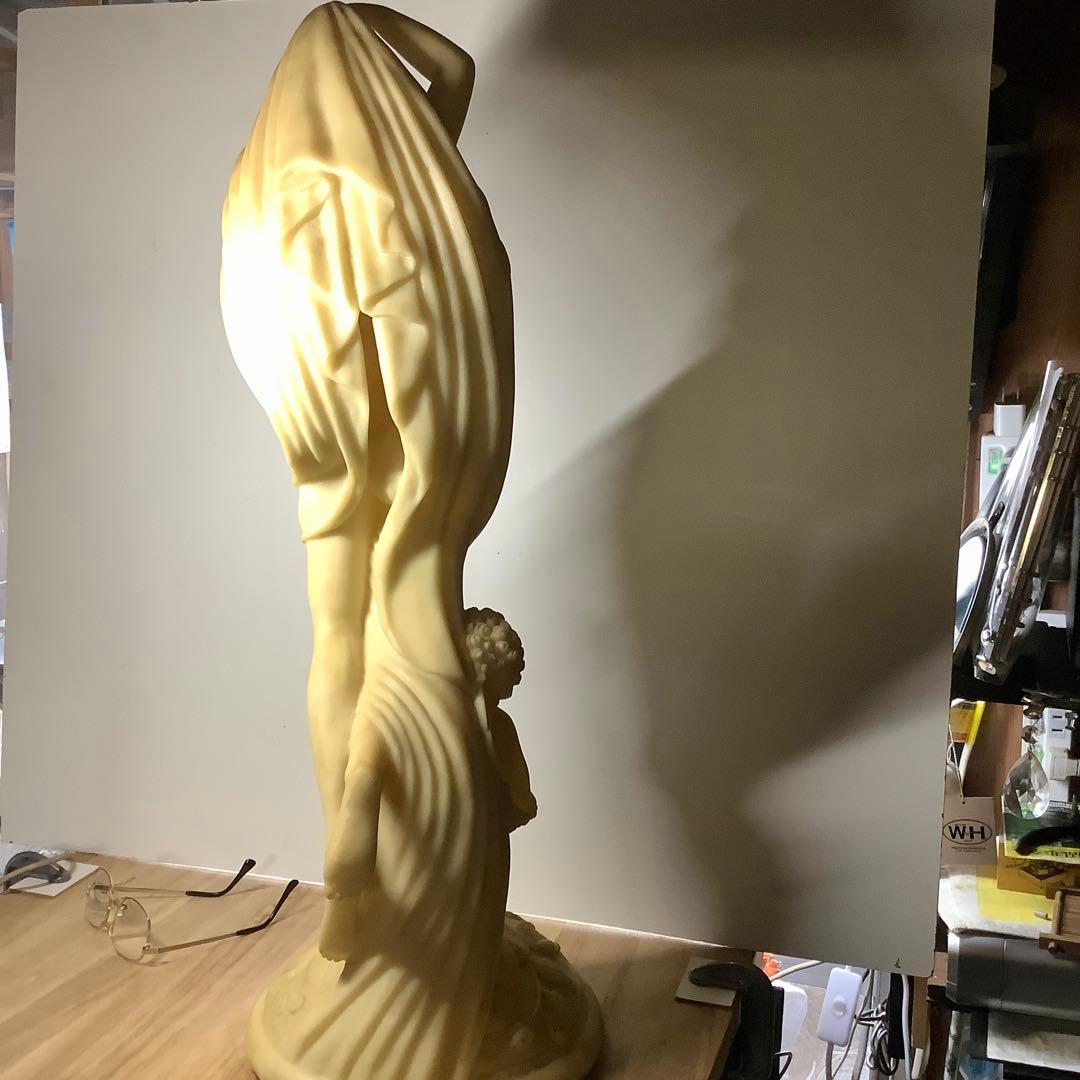 彫刻 女性と子供 65cm ポリレジン