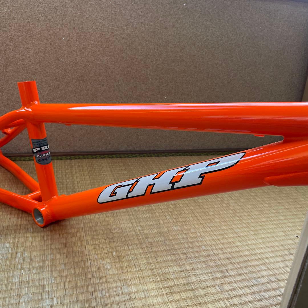 GHP PRO BMXフレーム オレンジ