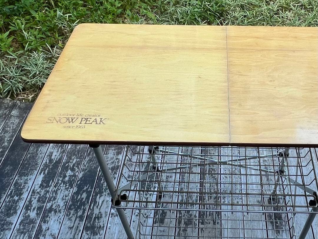  PEAK アウトドア/キャンプ用キッチンテーブル(収納バッグ付き)