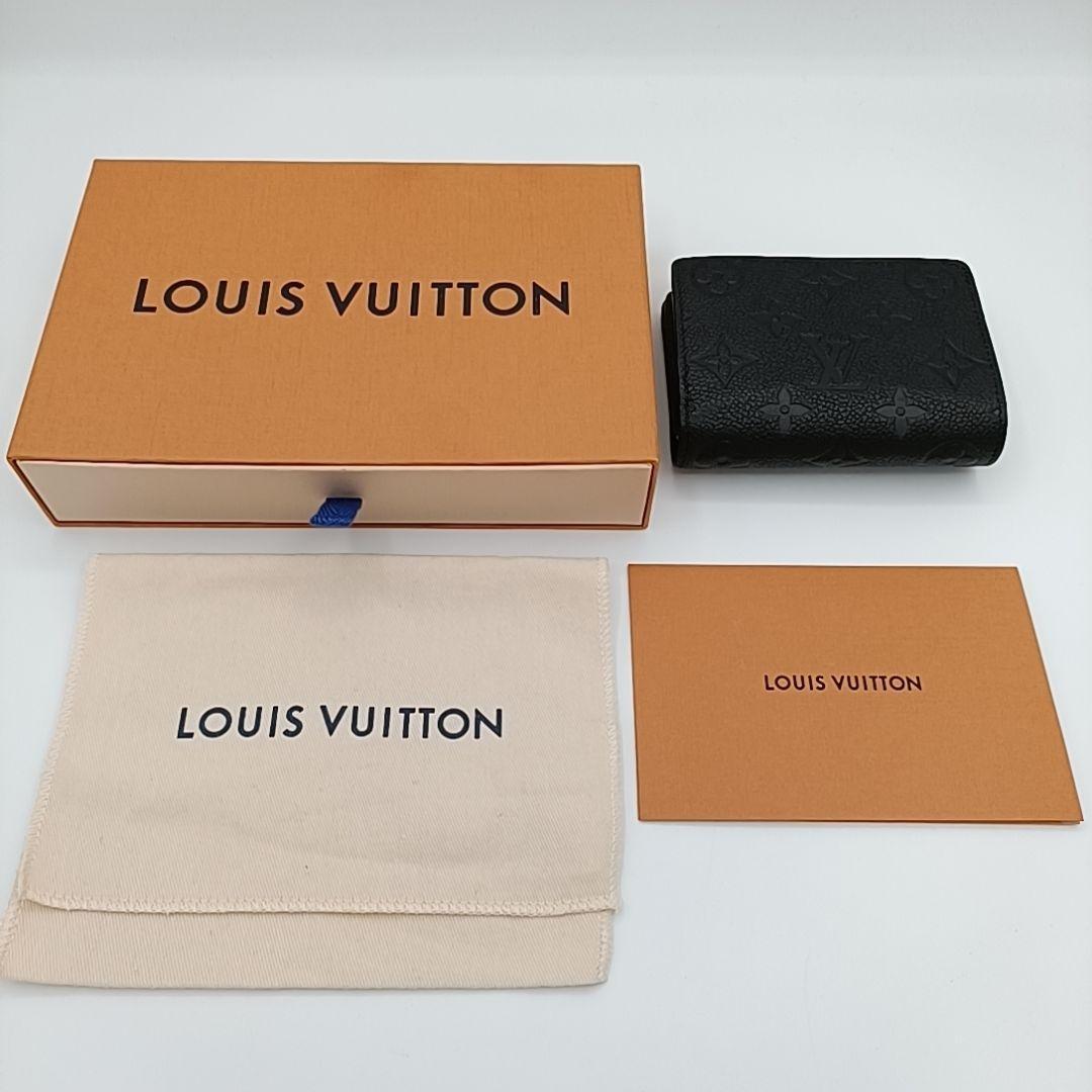 ルイヴィトン　モノグラム アンプラント ポルトフォイユ クレア ノワール