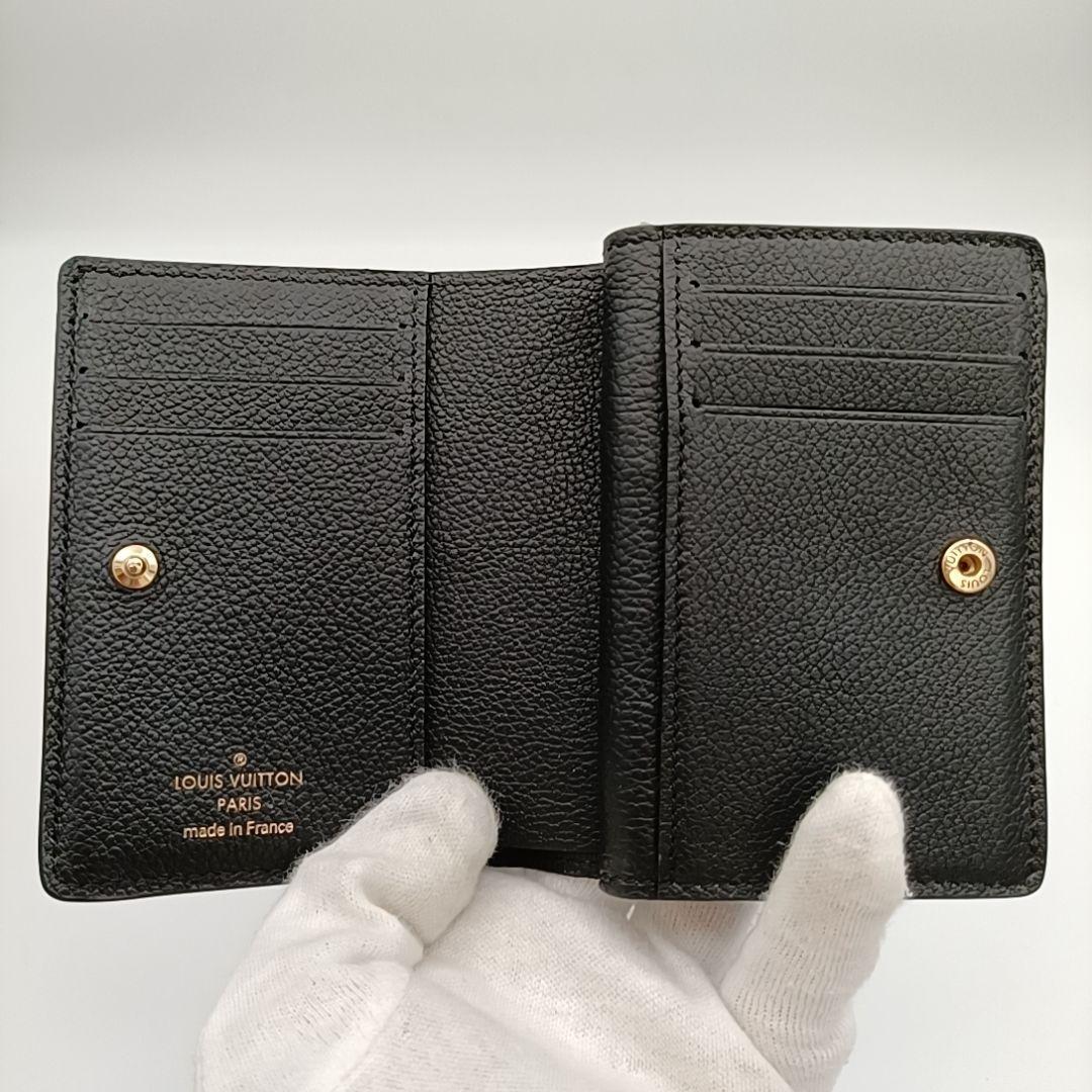 ルイヴィトン　モノグラム アンプラント ポルトフォイユ クレア ノワール