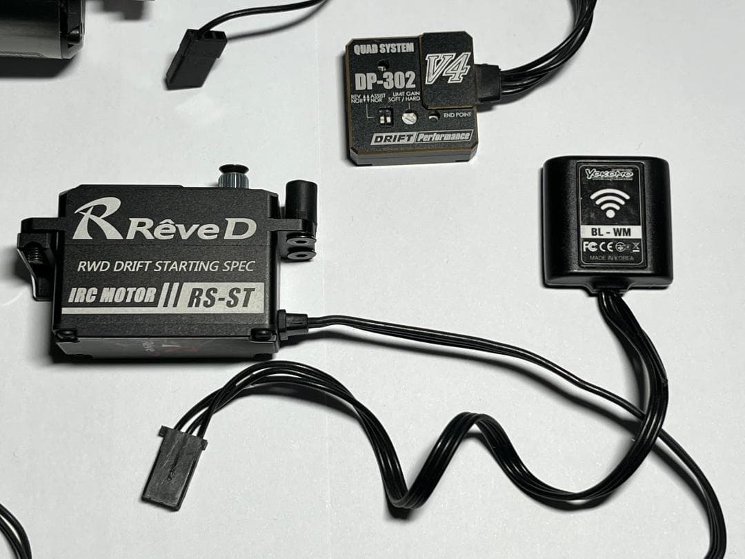 1/10 電動RC用メカ一式 アンプ・モーター・サーボ・ジャイロ・Wi-fi