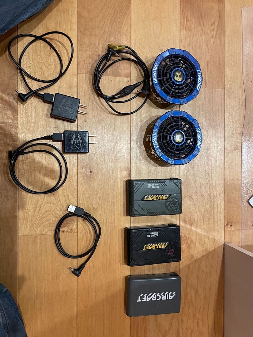 BURTLE AIRCRAFT ファンセットバッテリー充電器付き