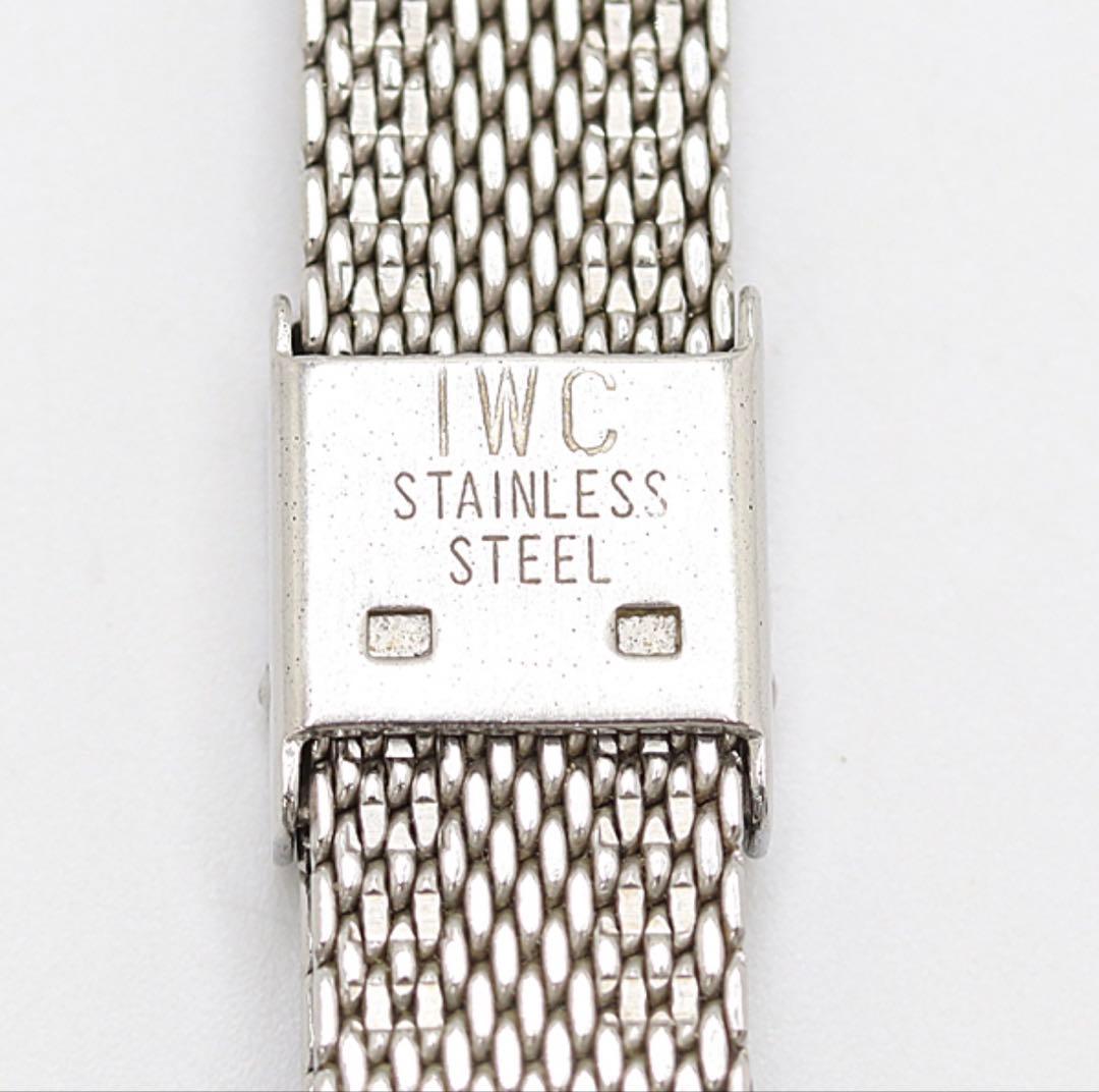 IWC 純正ベルト シルバーカラー 11ｍｍ用 レディース腕時計