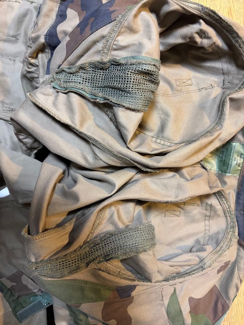 実物 デッドストック フランス軍FELIN T4 S1 コンバットジャケット