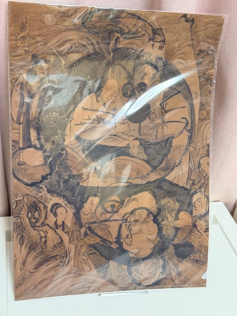 ドラえもん展　ドラえもん　クリアファイル　福田美蘭　波上郡仙図
