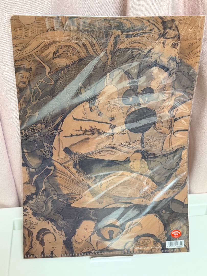 ドラえもん展　ドラえもん　クリアファイル　福田美蘭　波上郡仙図