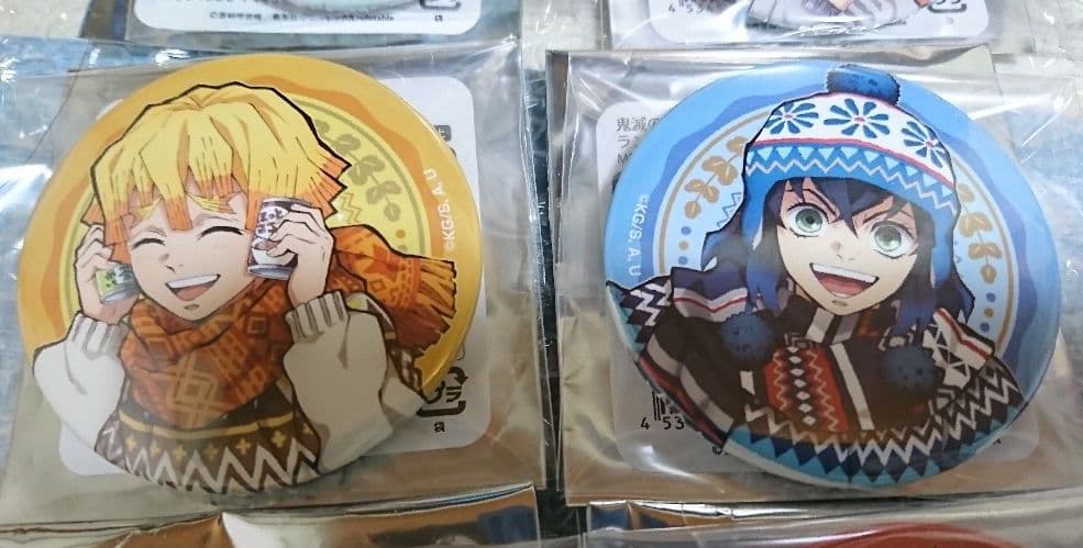 鬼滅の刃　ジャンプフェスタ2021　冬の日　ランダム　缶バッジ　全6種　コンプ