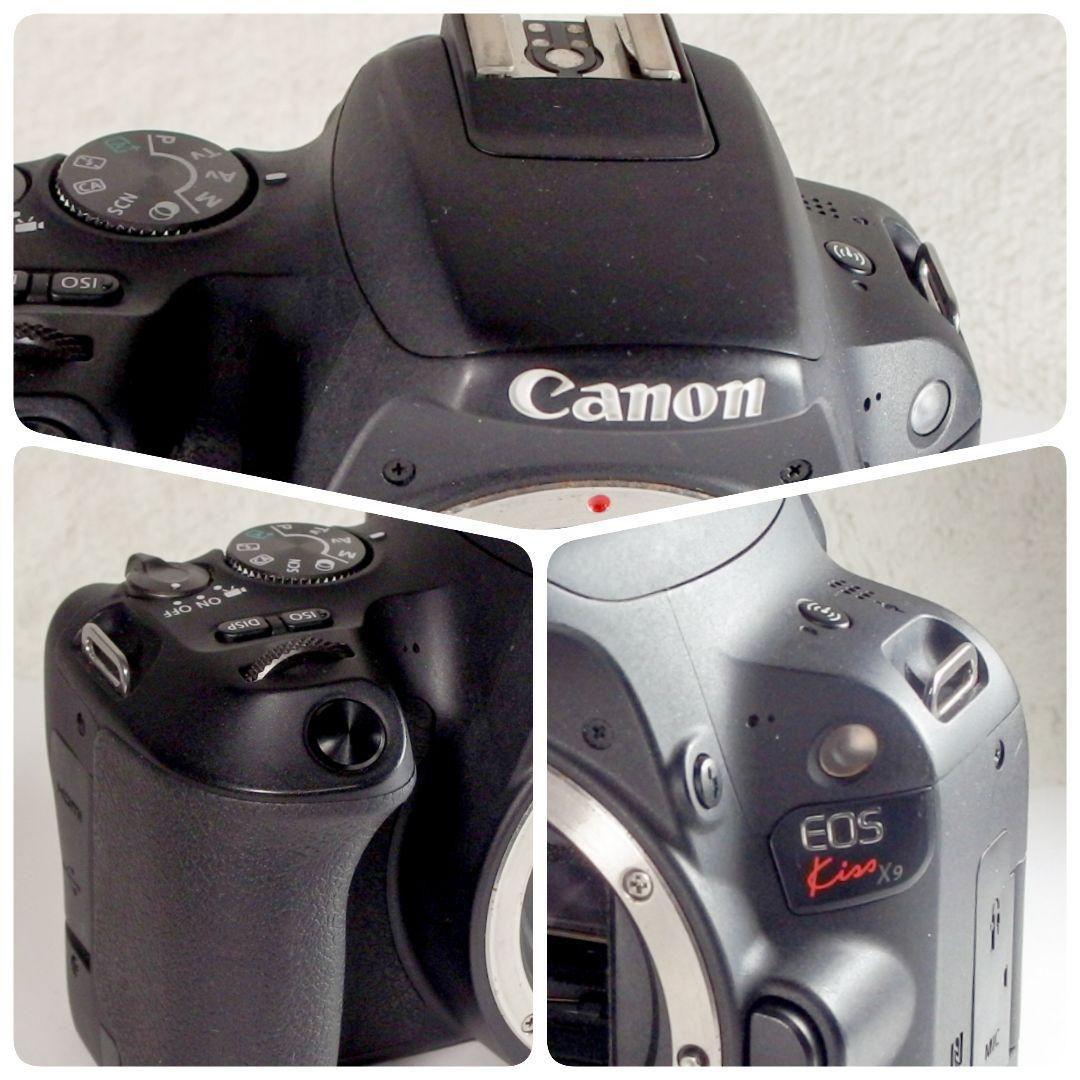 完動良品 Canon EOS Kiss X9 本体 純正ストラップ 説明書
