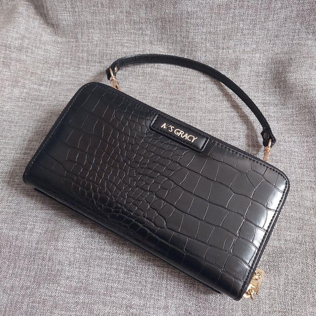 みいこ M'S GRACY2way バッグ型 ウォレット ショルダーバッグ