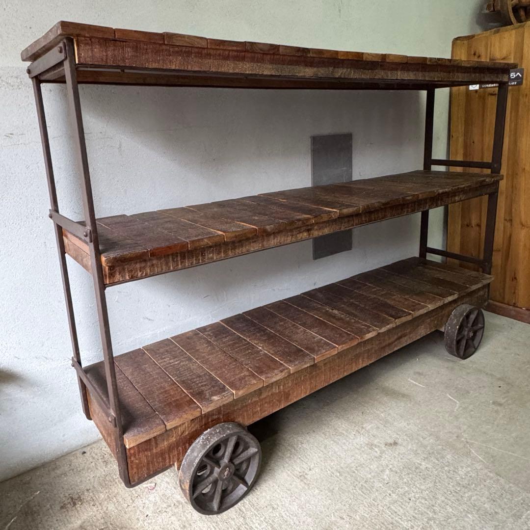 ジャーナルスタンダードファニチャー　バースシェルフ　ヴィンテージ　アンティーク