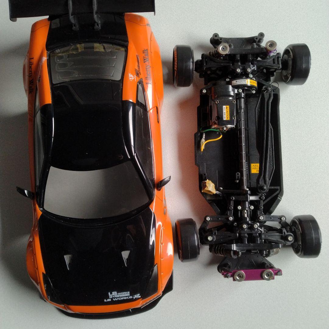 オレンジ ブラック GT-R ドリフトカー