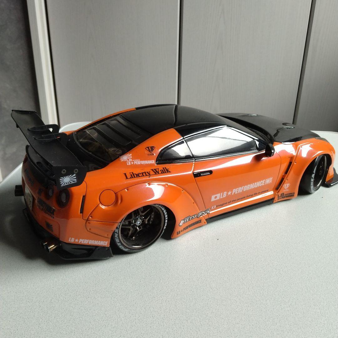 オレンジ ブラック GT-R ドリフトカー