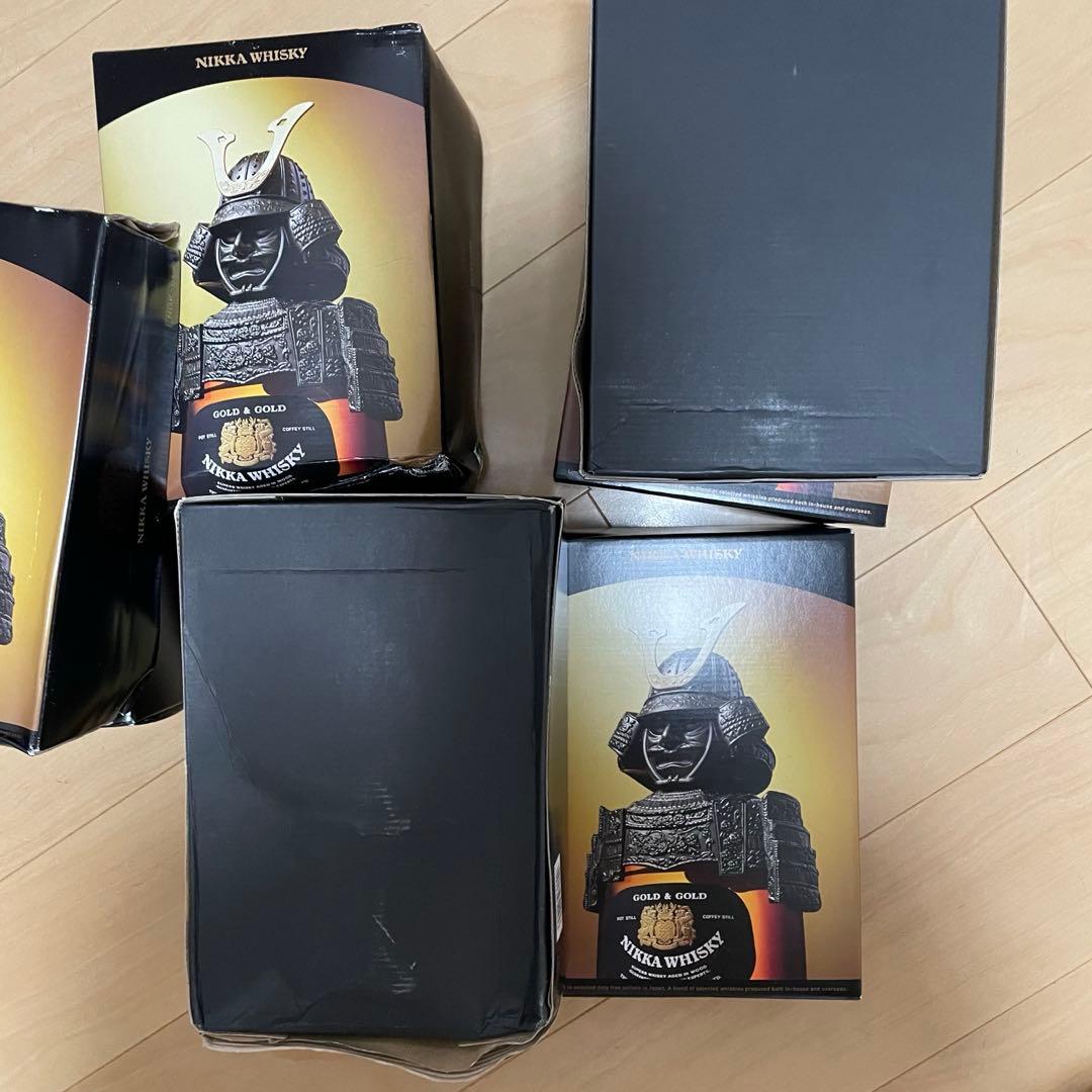 NIKKA WHISKY ニッカ ウイスキー 鎧 兜 KABUTO 5セット
