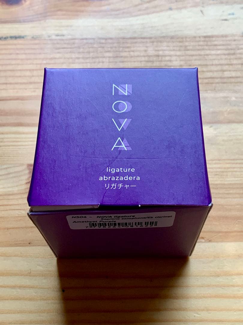 ソプラノサックス bambu NOVA ligature アメジストパープル