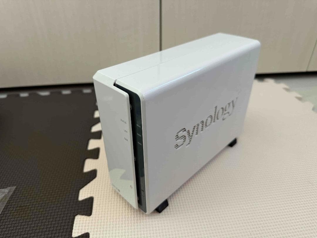 Synology DS120j NAS(6TB)、外付けHDD(6TB)