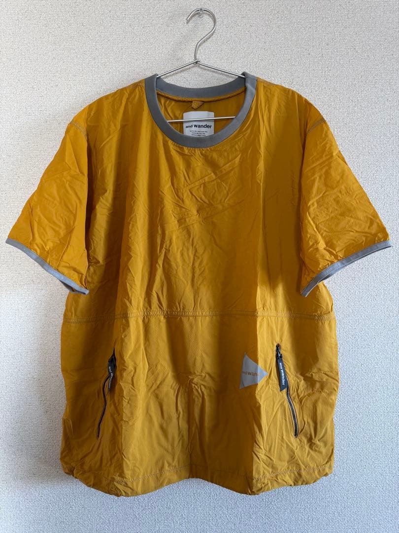 ◆美品◆and wander / pertex wind T