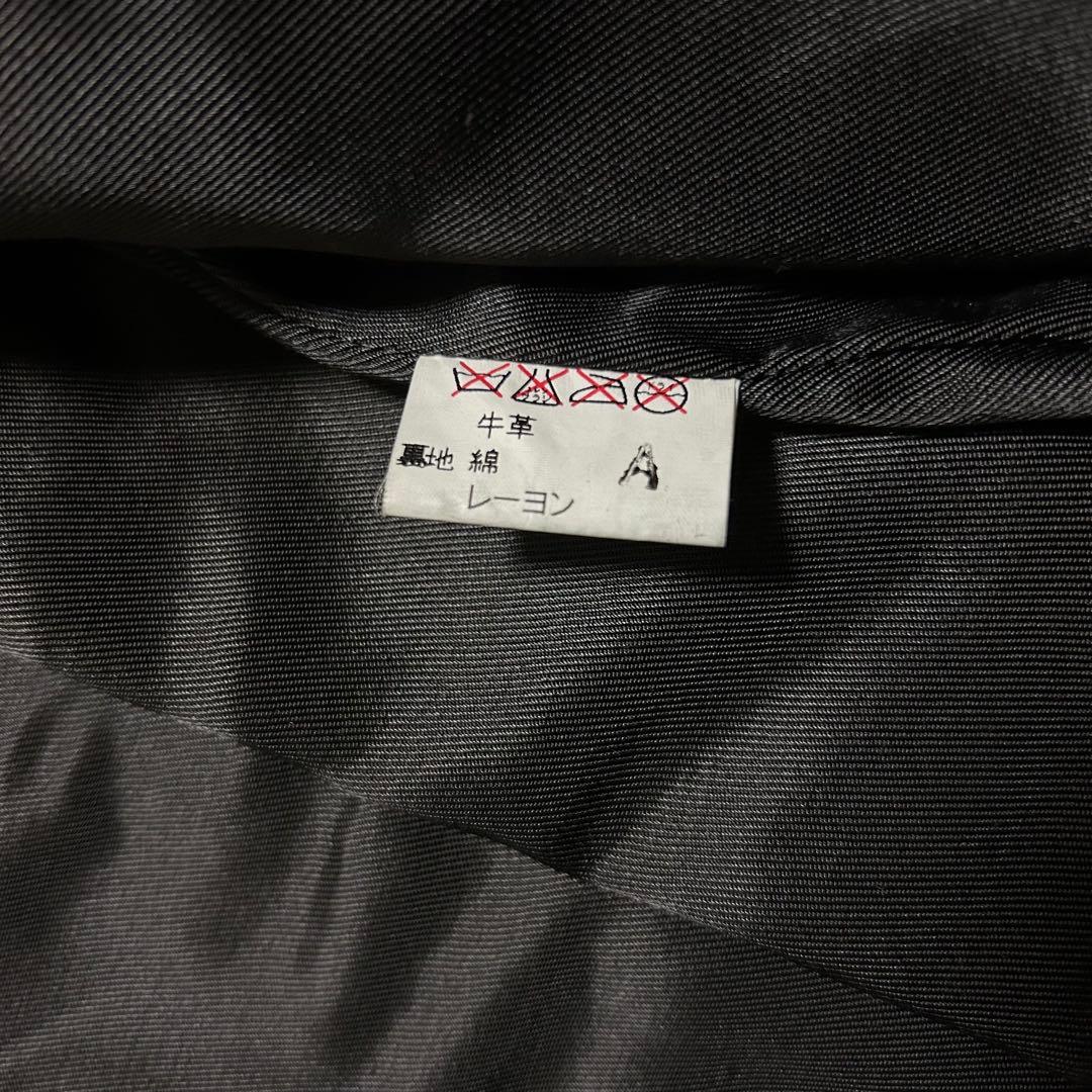 極美品✨アニエスベースペシャル ダブル レザージャケット カウレザー 2 M相当