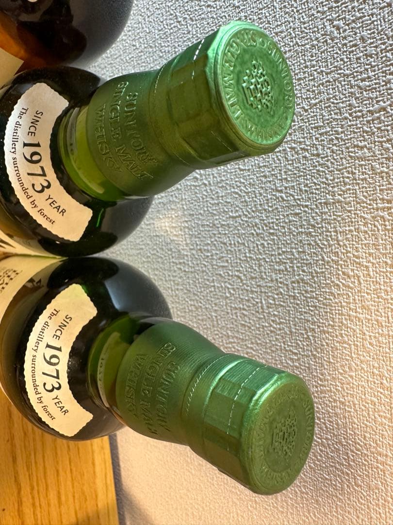 サントリーウイスキー　4本　山崎ウイスキー　白州ウイスキー　旧ボトル