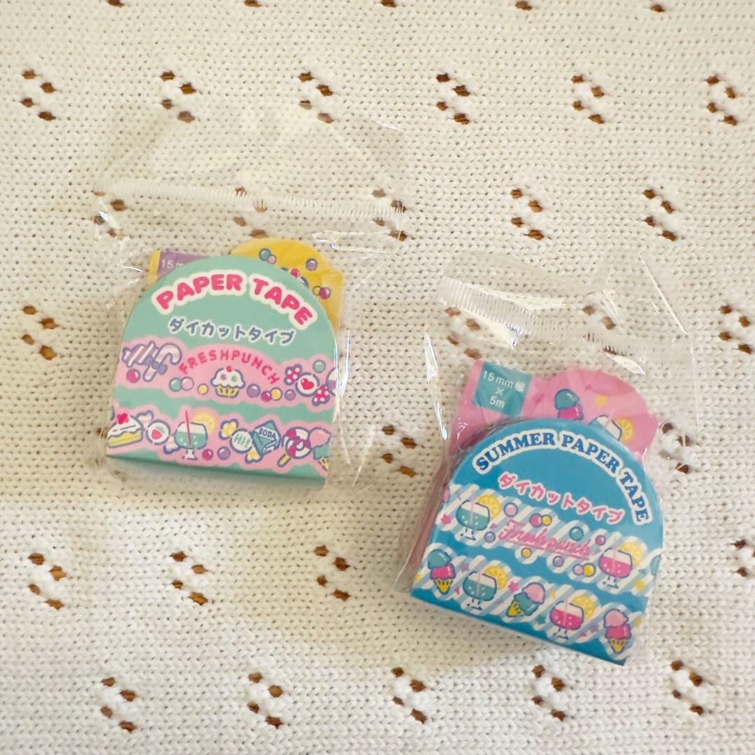 Sanrio フレッシュパンチ コットンボックス 文房具 おまとめセット