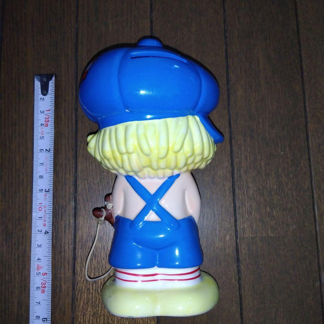 内藤ルネ　レトロ　貯金箱　陶器 JON