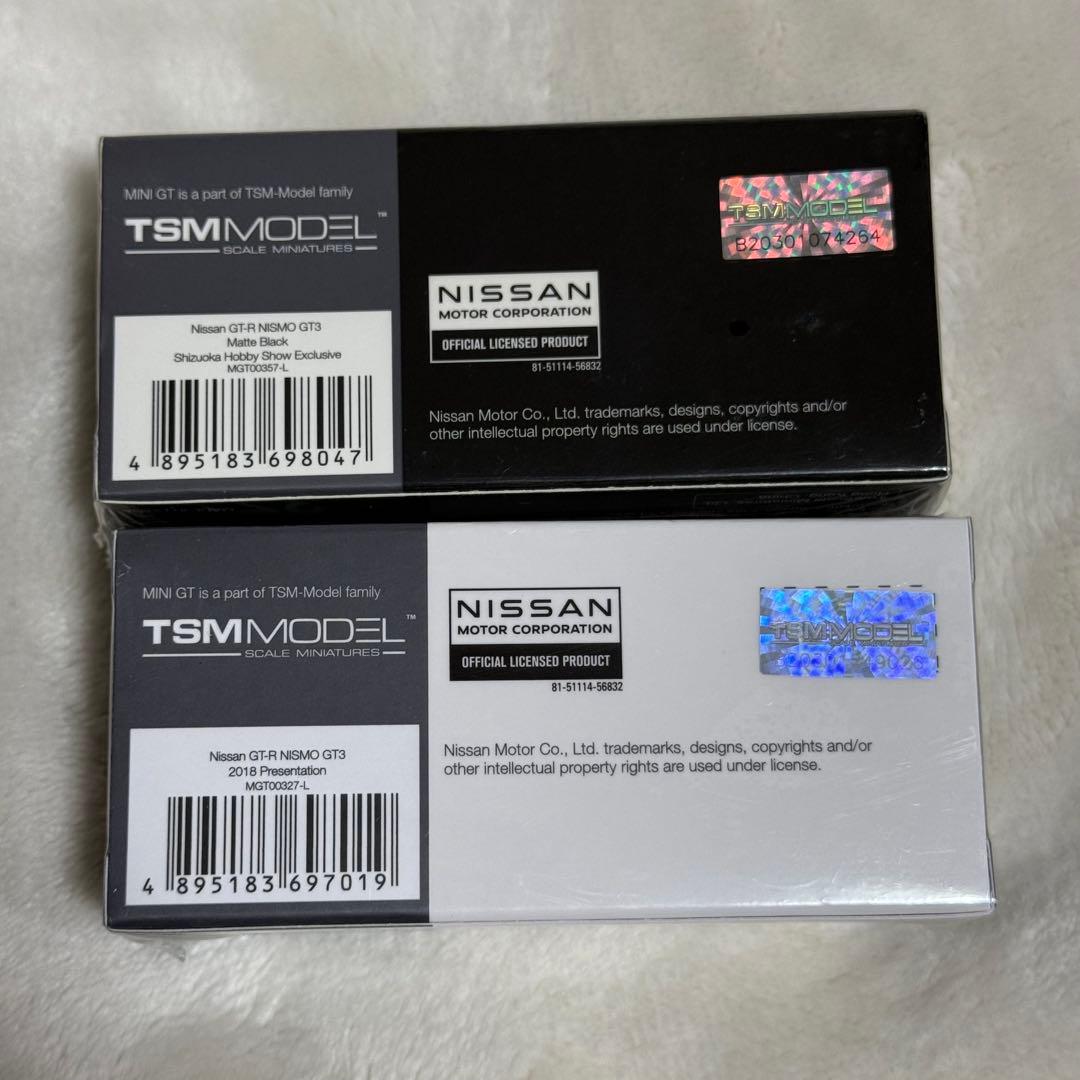 MINI GT 1/64 日産 GT-R NISMO GT3 ニスモ 2台セット