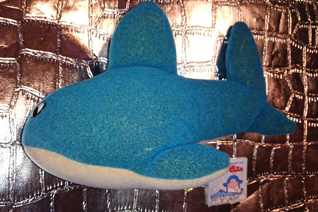 ムニュムニュ 80年代 風呂 人形 ぬいぐるみ おもちゃ 鮫 サメ 昭和 レトロ