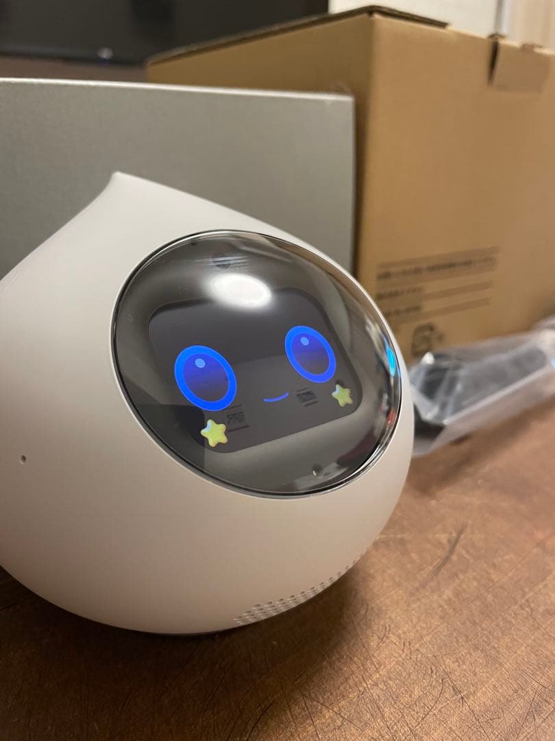 Romi ロボット本体+公式きせかえ ぽんぽん帽子2種類