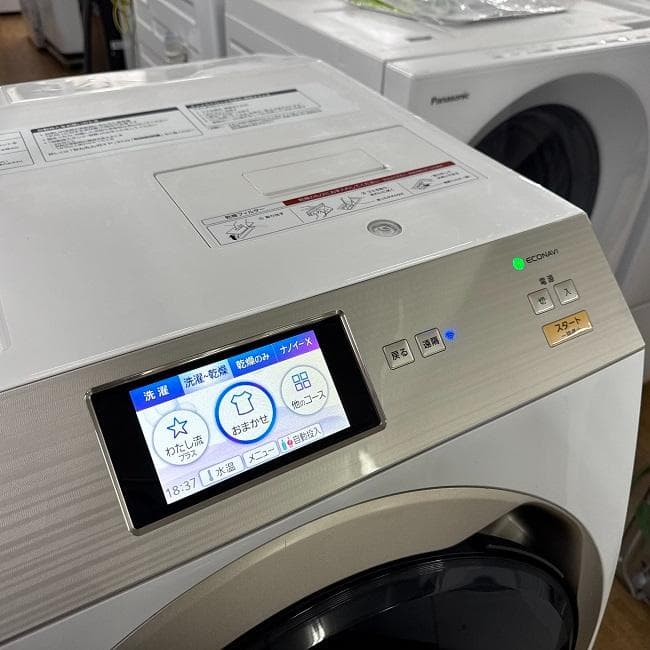 地域限定送料無料　美品 パナソニック ドラム式洗濯乾燥機 NA-VX9800L