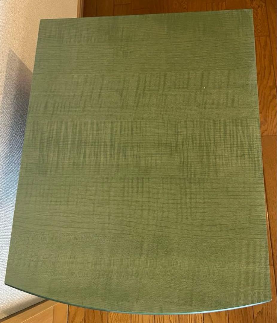 脇棚 オフィスワゴン 木製 鏡面仕上げ　3段引き出し キャスター付き