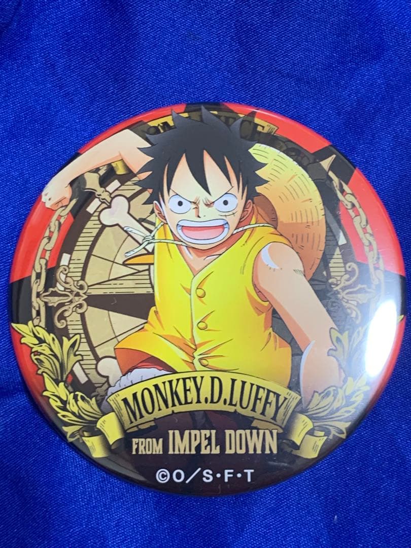 ルフィ 缶バッジ ワンピース ONEPIECE