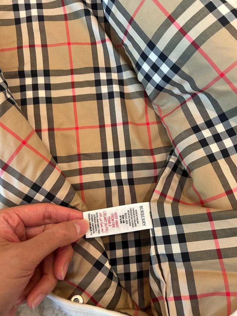 バーバリー　ベビー　アウター　カバーオール　ロンパース