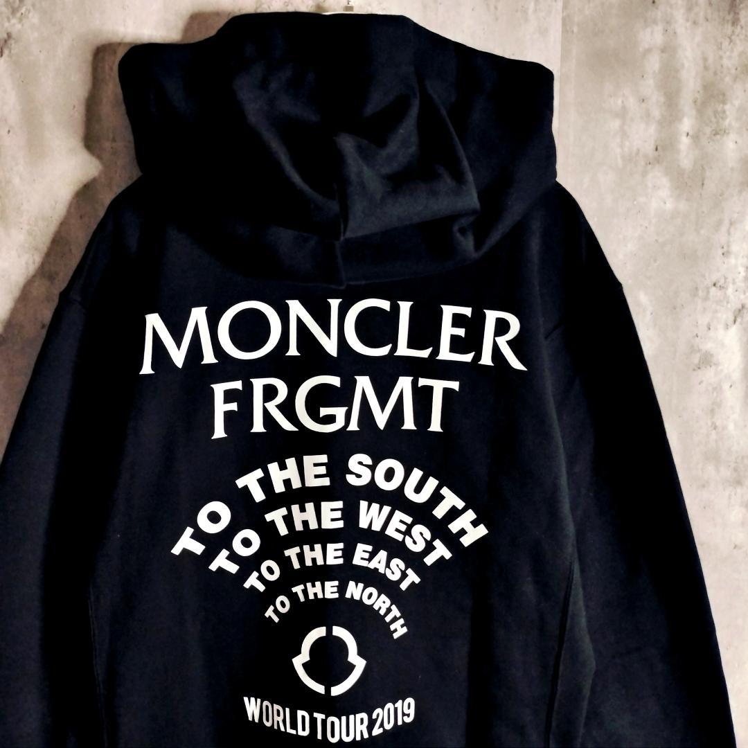 【美品・QR確認済】モンクレール フラグメント19SS ジップアップパーカー M