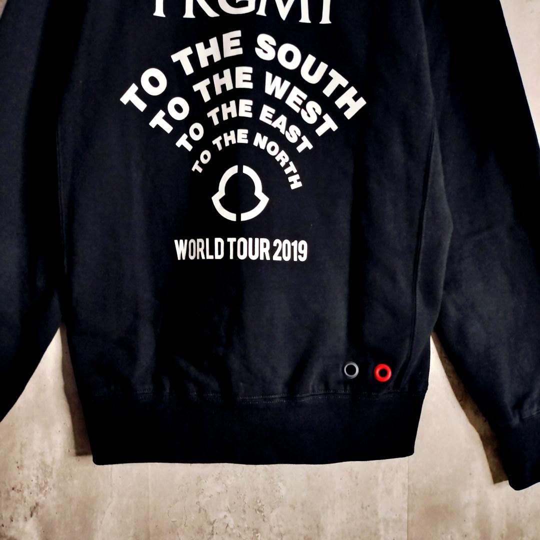 【美品・QR確認済】モンクレール フラグメント19SS ジップアップパーカー M