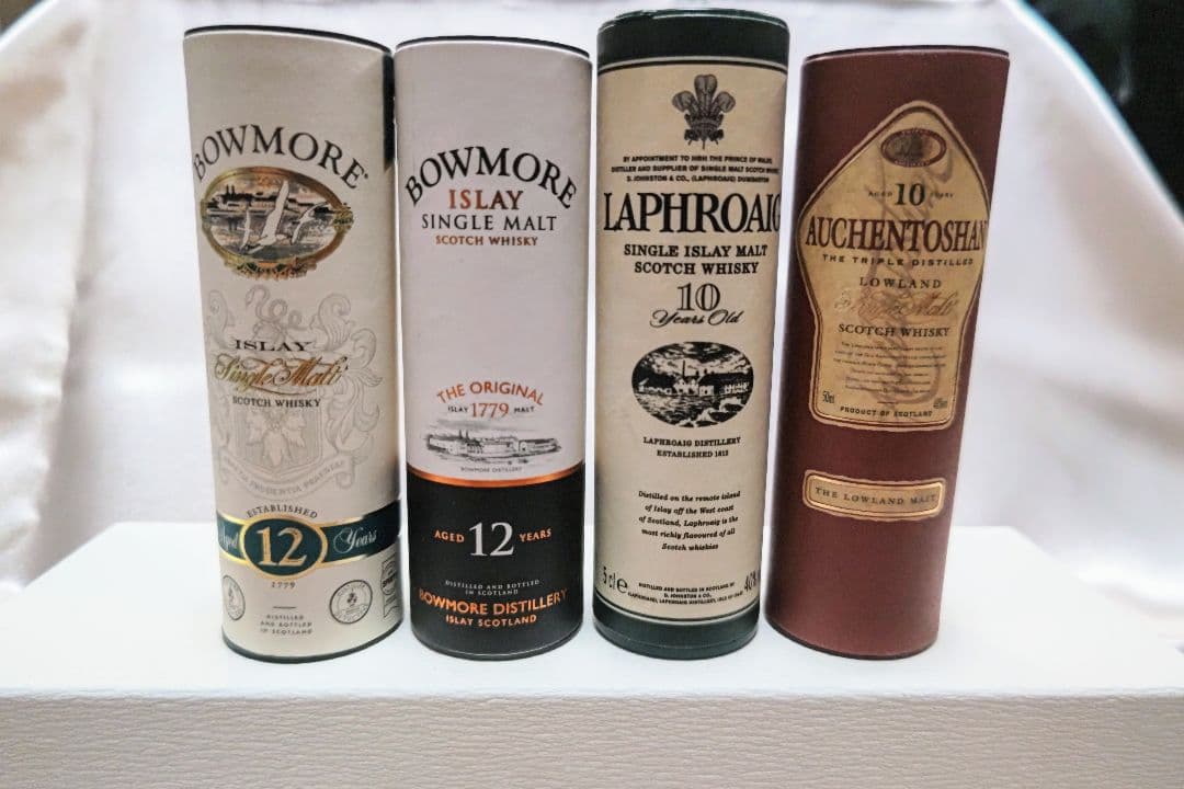 マッカラン、ボウモア、他　スコッチウイスキーミニボトルセット7本