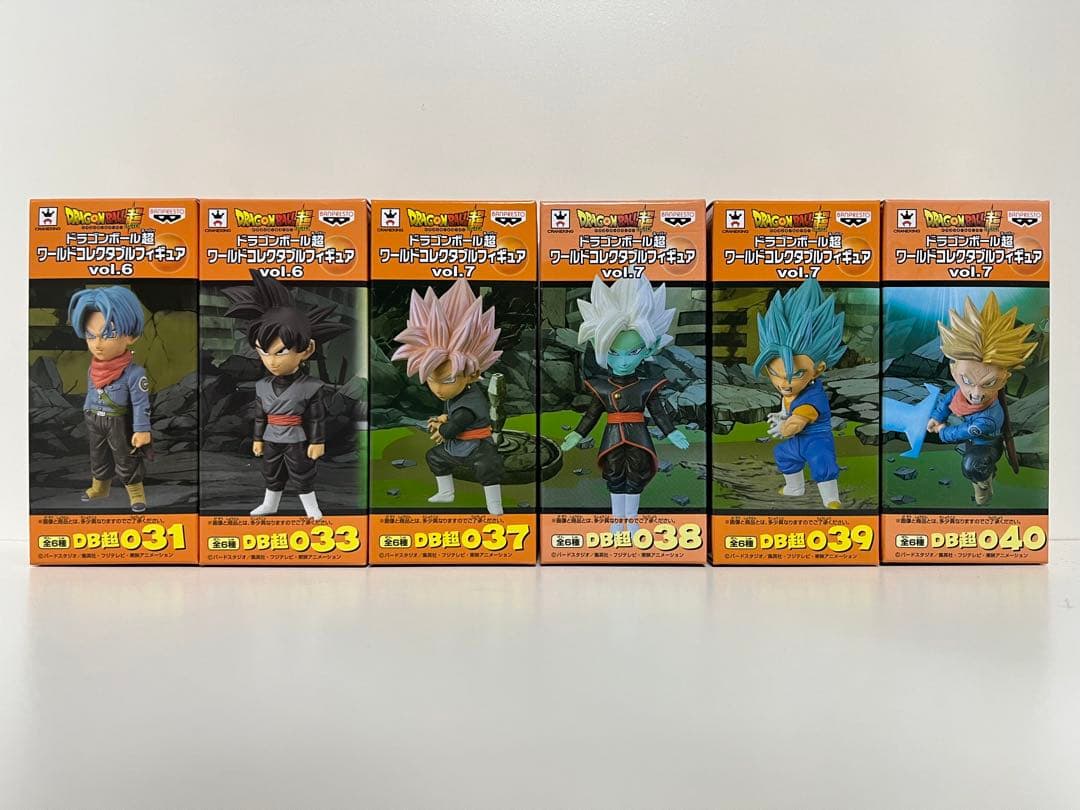 ドラゴンボール超 ワーコレ vol.6,7 6種