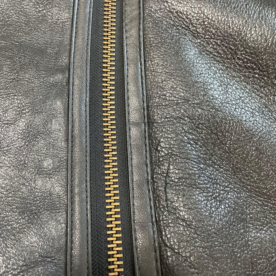 ヒロさん　B-3 羊革　ムートン　ジャケット　レザー　韓国製