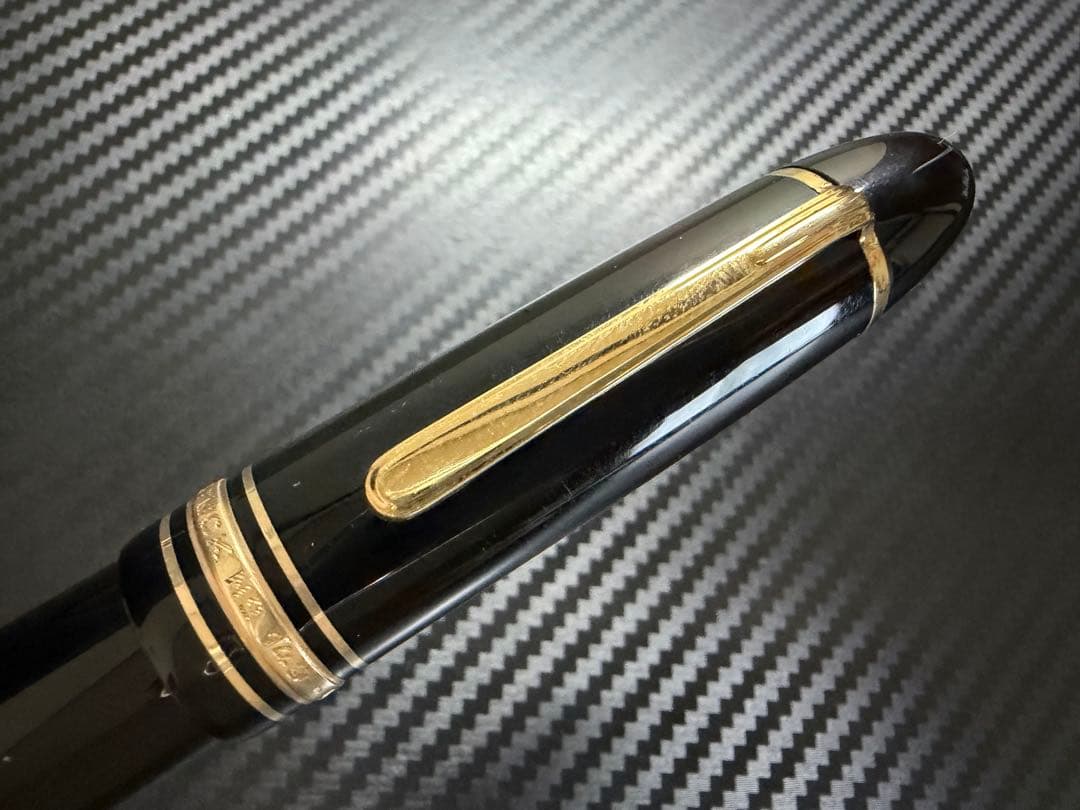 モンブラン マイスターシュテュック 149 14C 中白 EF 極細字 万年筆