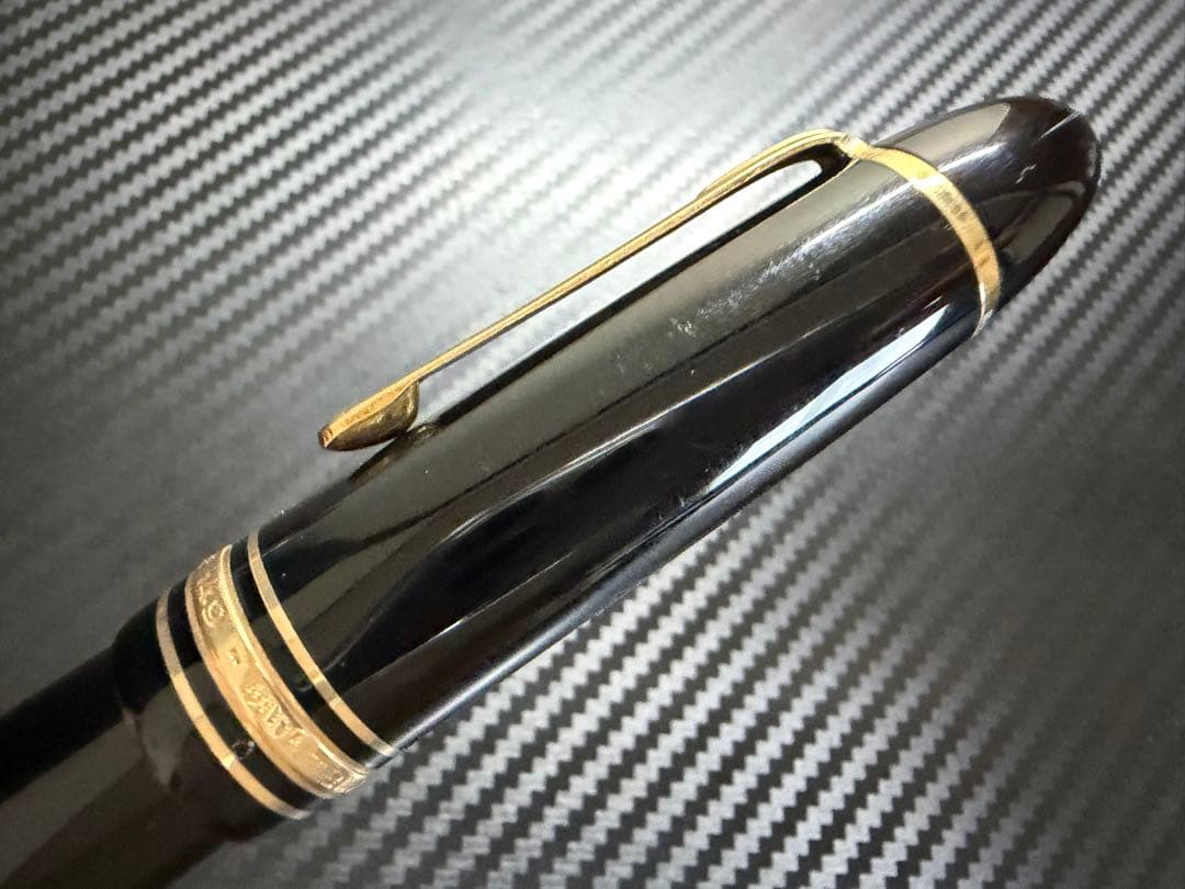 モンブラン マイスターシュテュック 149 14C 中白 EF 極細字 万年筆