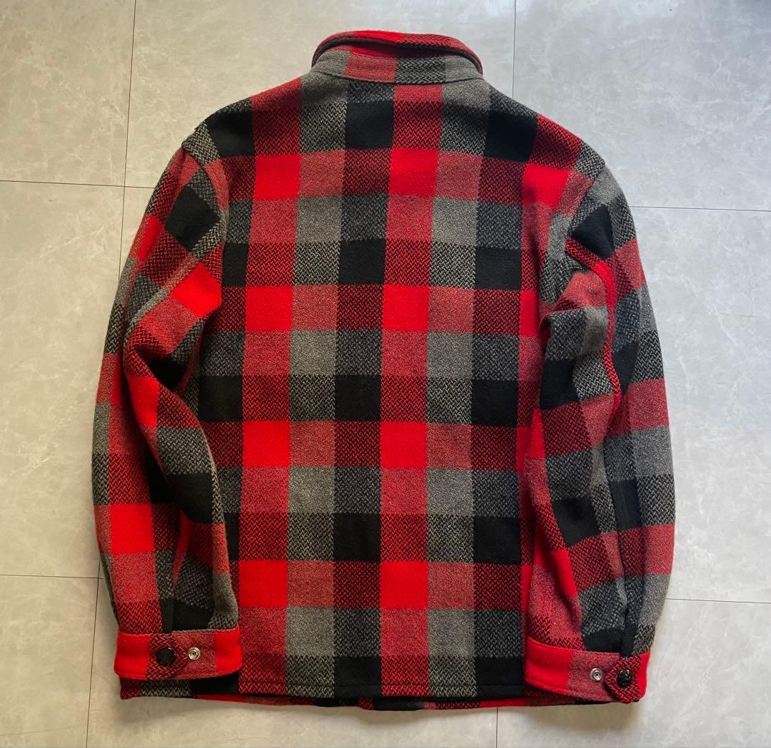 美品　tenderloin バッファロー ブロックチェック　ジャケット M