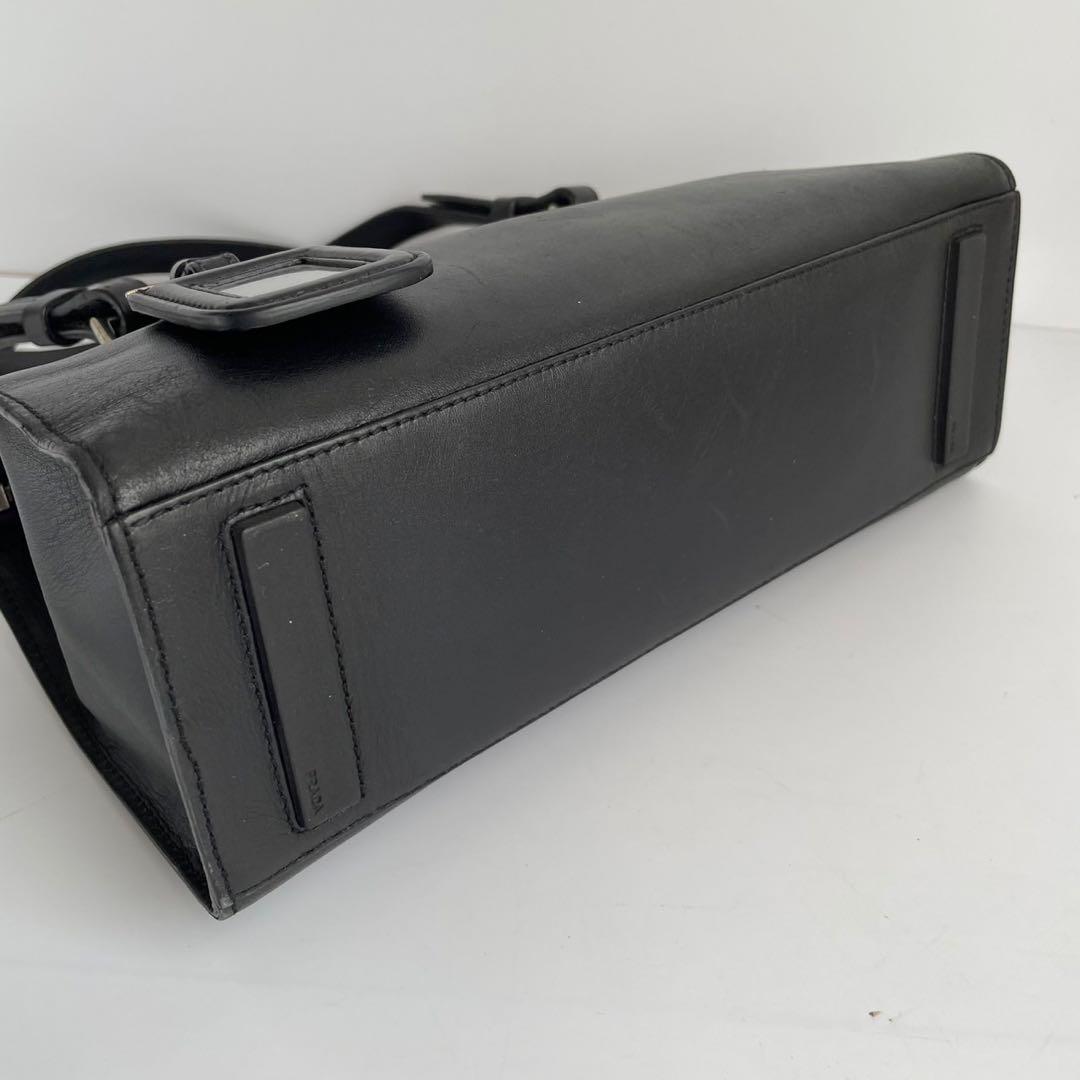 ■美品■ PRADA ハンドバッグ　ミニボストン　黒　レザー　白タグ　y2k