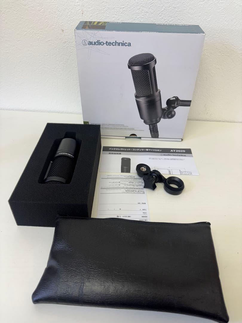 ◆【送料無料】audio-technica AT2020 コンデンサーマイク
