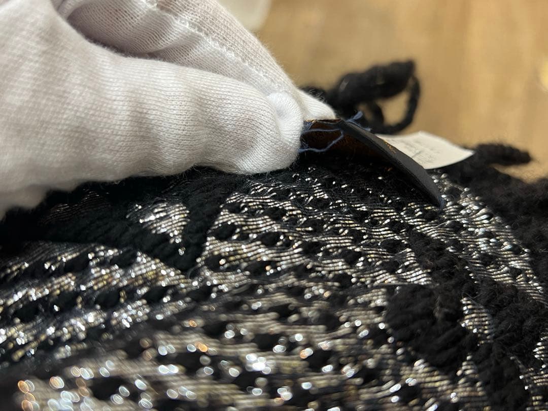 ◆LOUIS VUITTON ルイヴィトン マフラー ラメ系◆
