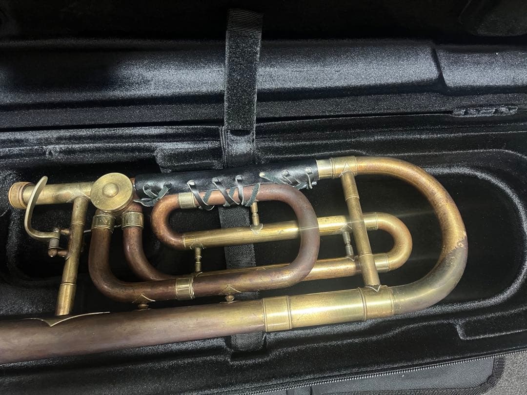 ワンワン丸様バックテナーバストロンボーン 36B corporation刻印