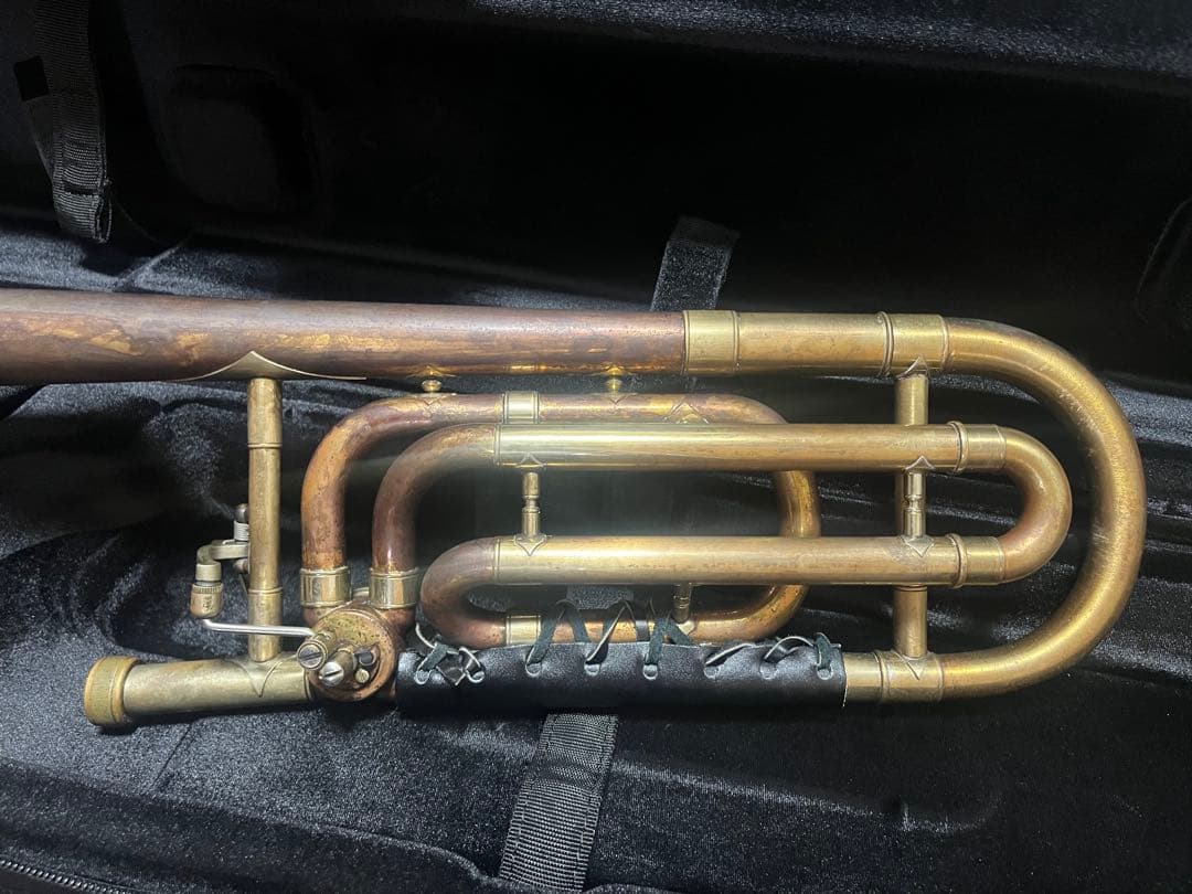 ワンワン丸様バックテナーバストロンボーン 36B corporation刻印