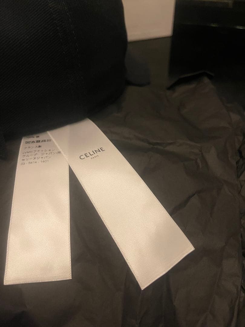 CELINE トリオンフベースボールキャップ