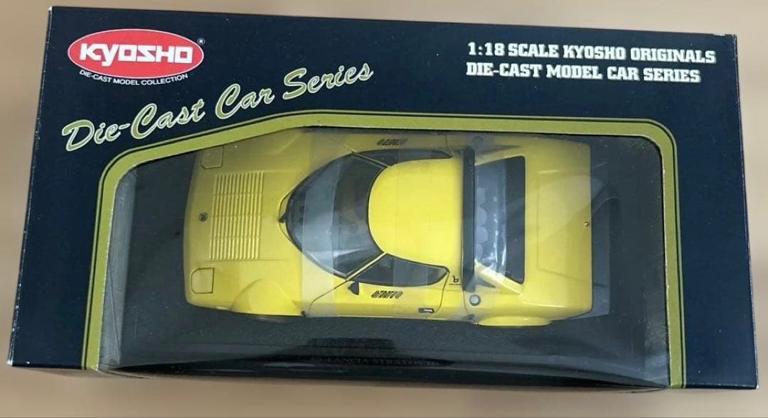京商 1:18 ランチア ストラトス HF イエロー