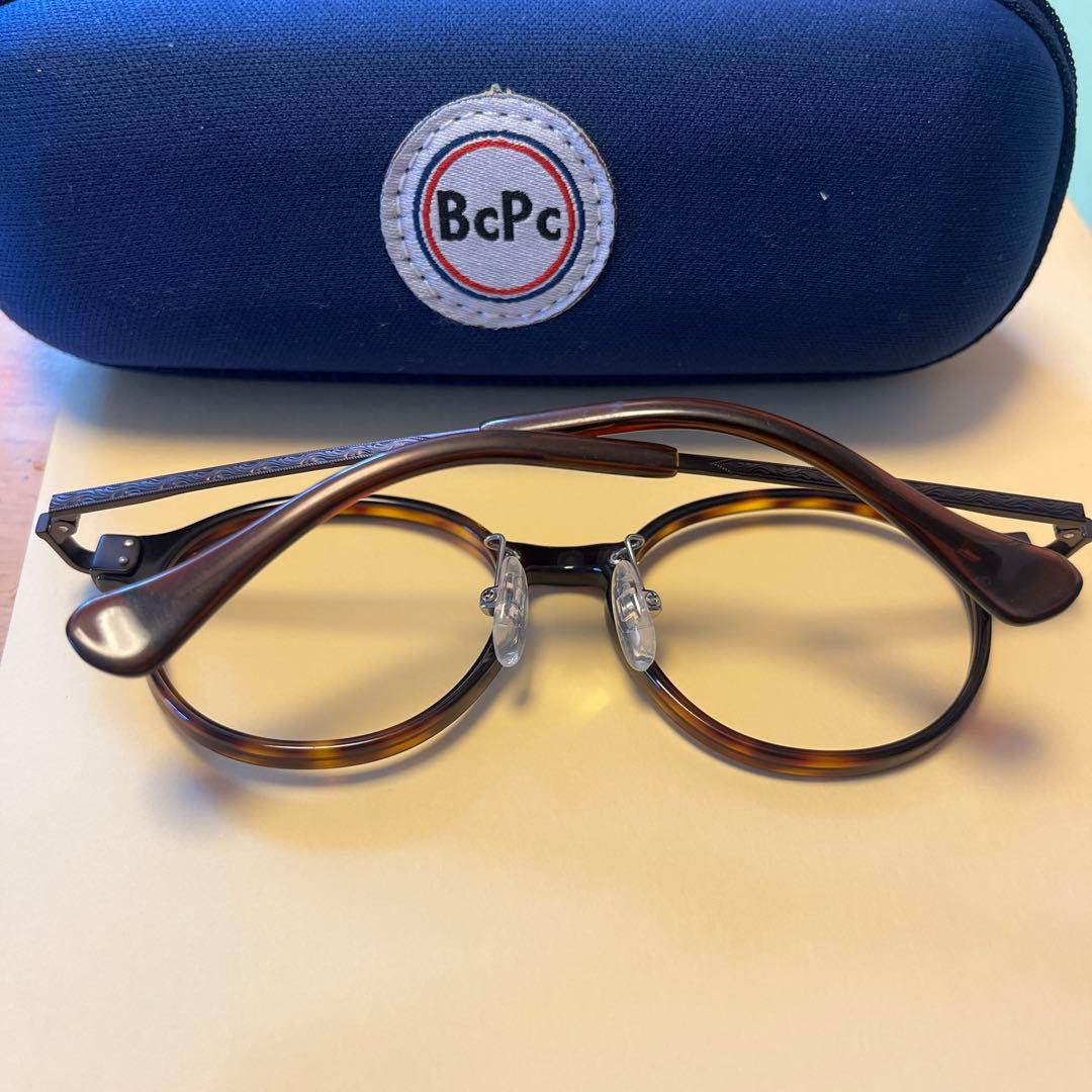 BcPc BK-022 ブラウンフレーム メガネ