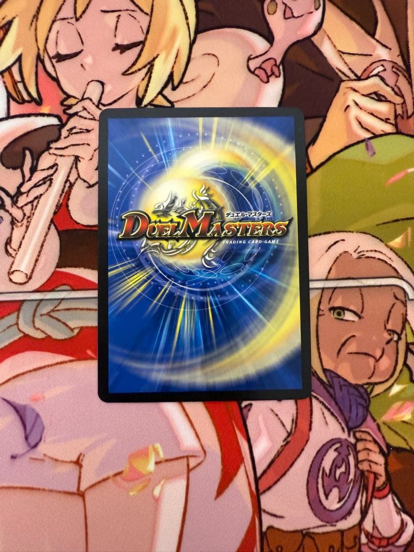 デュエルマスターズ　にじさんじ　 悪魔聖霊ジェミニアス　夜見れな　サイン入りシク