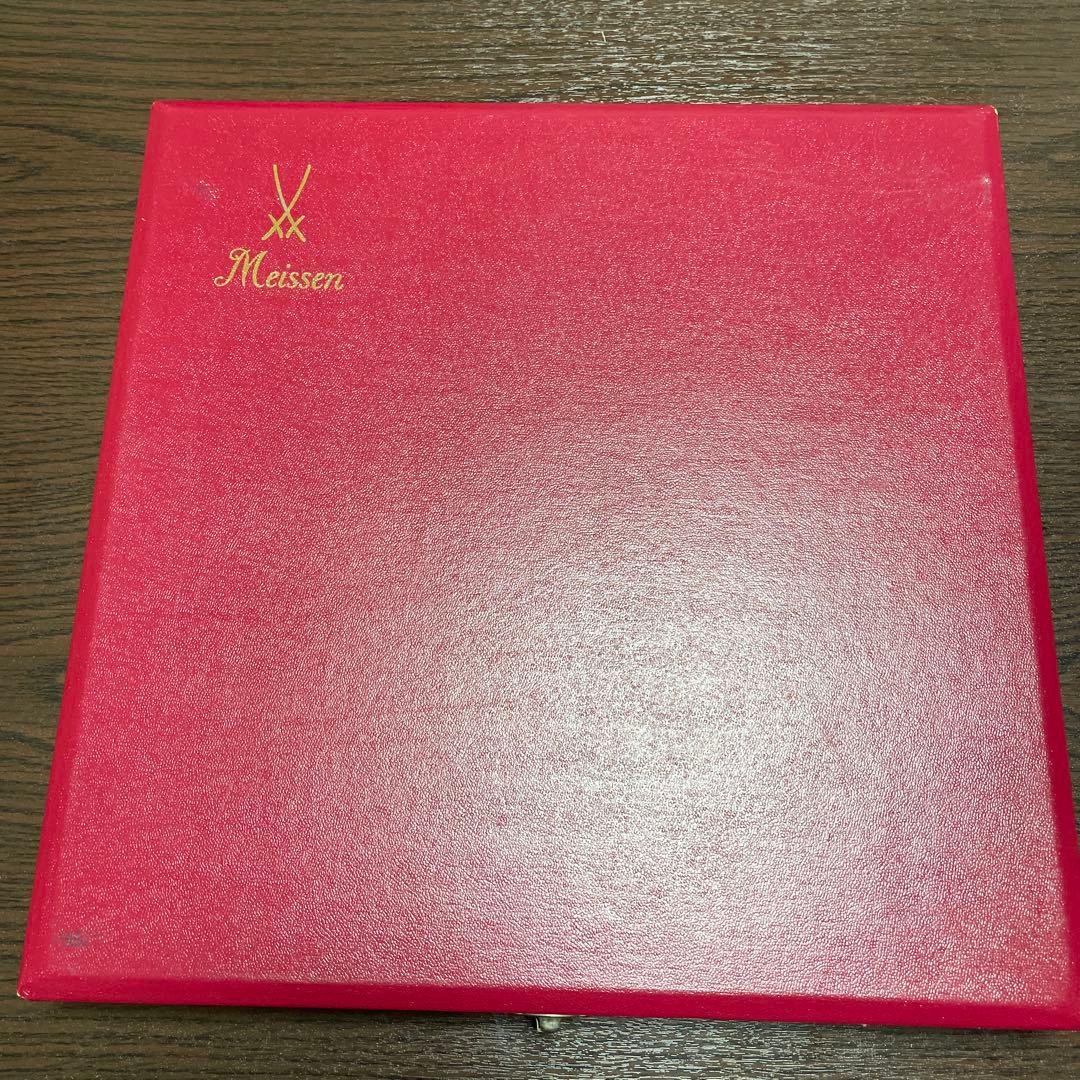 ◇美品・１９４２年・クリスマスプレート・直径２５cm・箱入り◇Meissen◇